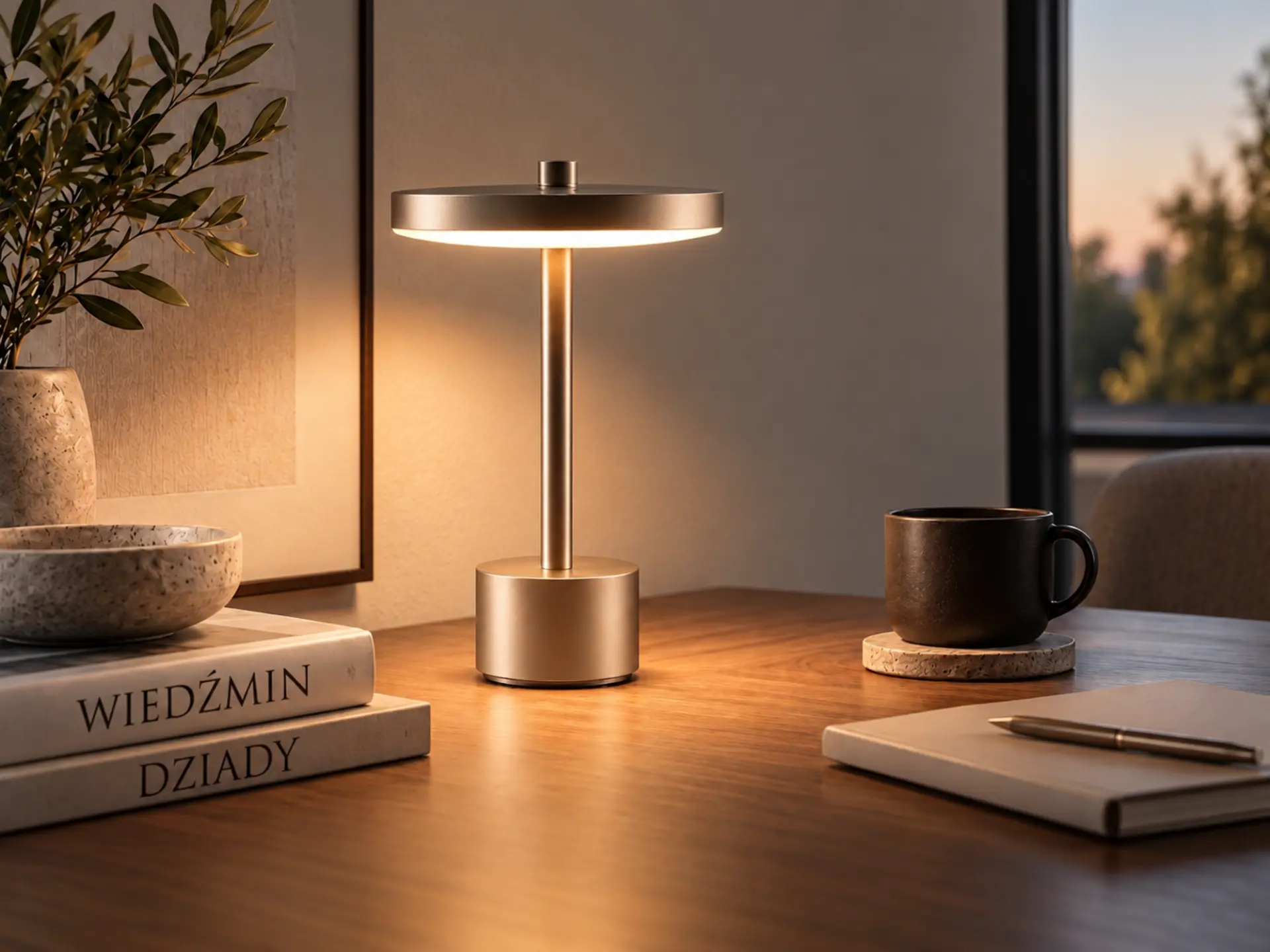 Lampa NOVA 01 we wnętrzu